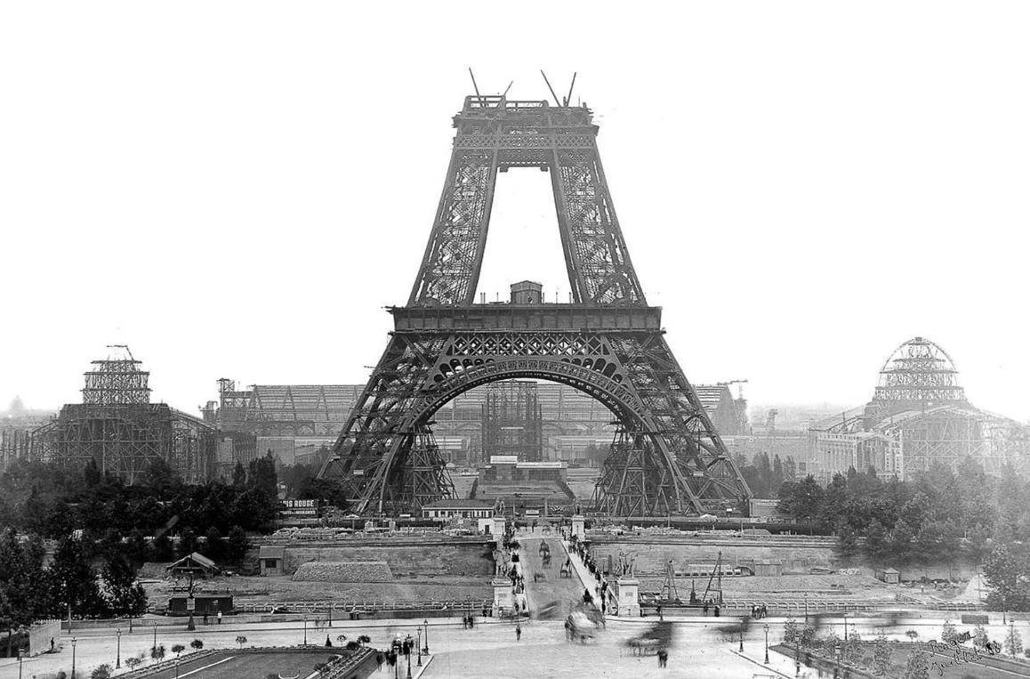 Tour Eiffel en construction, 1887-1889 _  nan